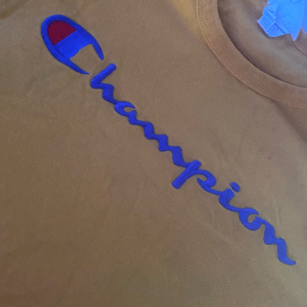 yellow champion long sleeve